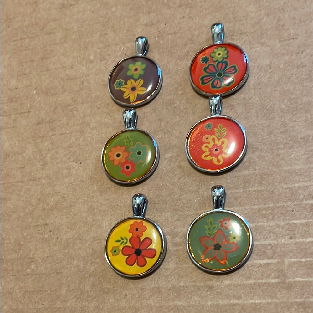 Costume Jewelry charms set of 6
